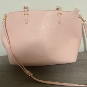 Light pink Ralph Lauren tote bag